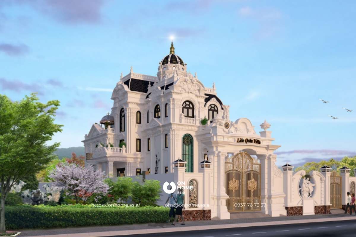 Thiết kế biệt thự Cổ Điển ấn tượng