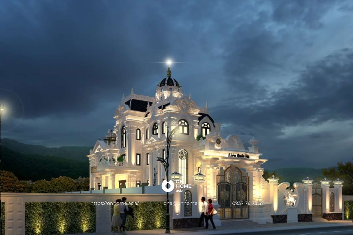 Thiết kế biệt thự Cổ Điển đẹp