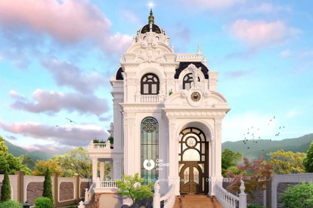 Kiến trúc biệt thự Cổ Điển đẹp