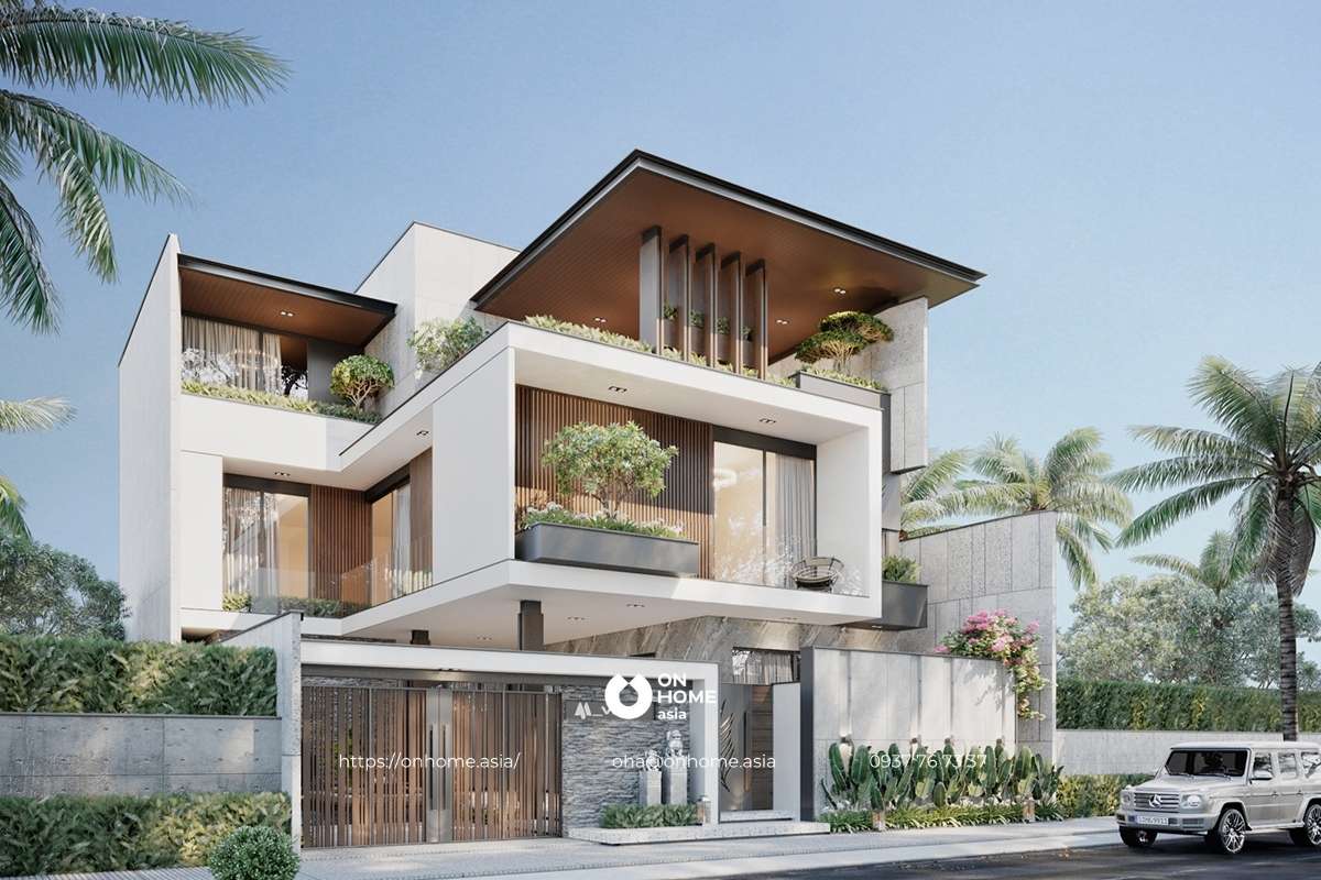 Biệt thự hiện đại, đẳng cấp