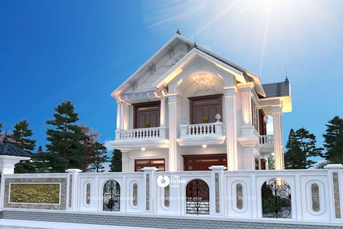 Biệt thự mái Thái 2 tầng sang trọng