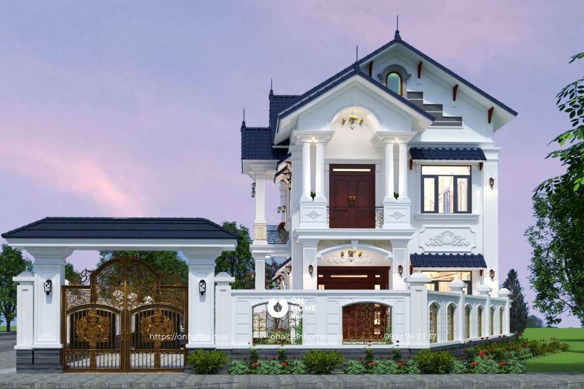 Biệt thự mái Thái Tân Cổ Điển&nbsp;