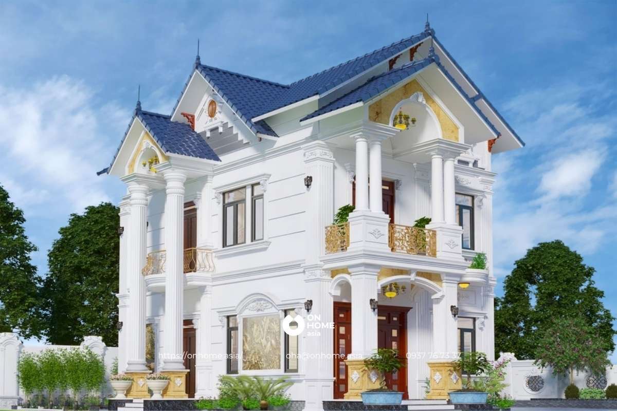 Biệt thự Tân Cổ Điển sang trọng