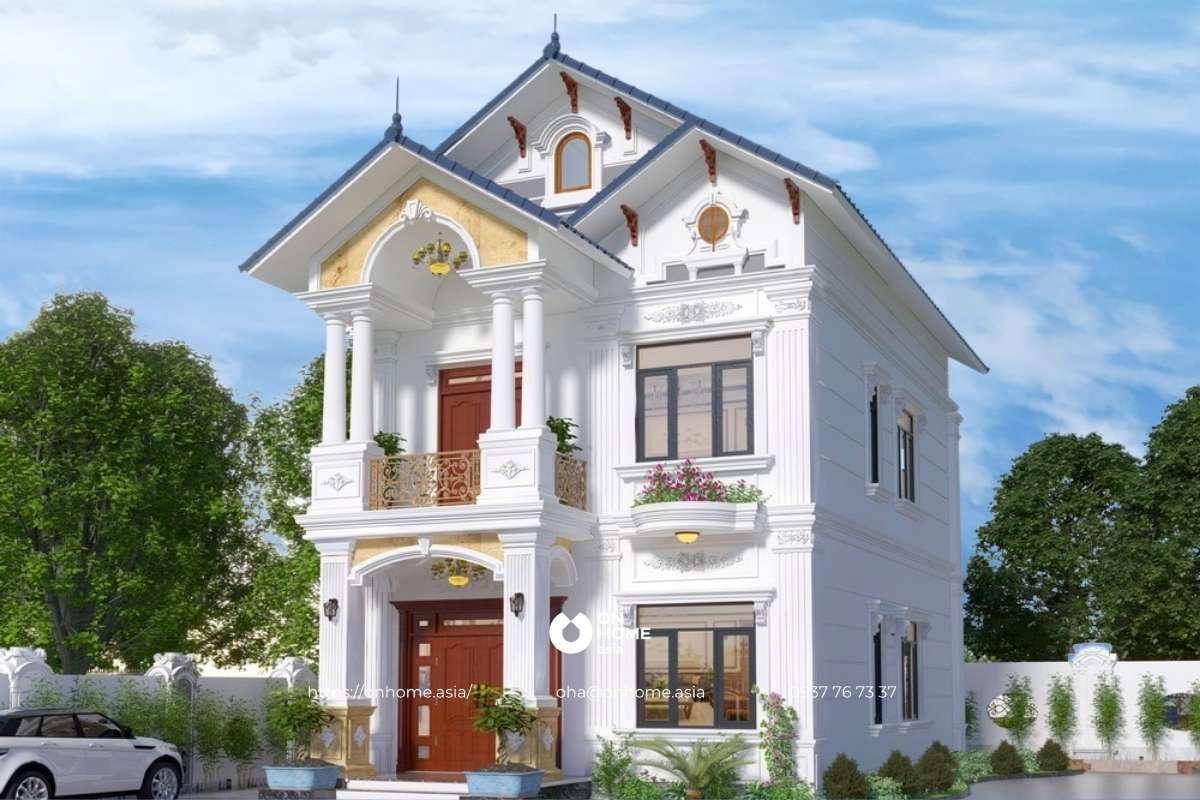 Biệt thự Tân Cổ Điển đẹp