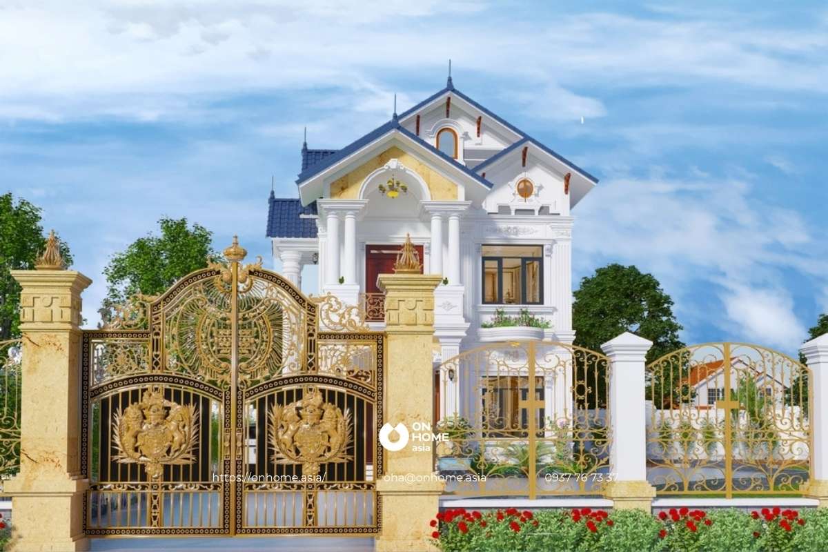 Biệt thự Tân Cổ Điển đẹp, sang trọng