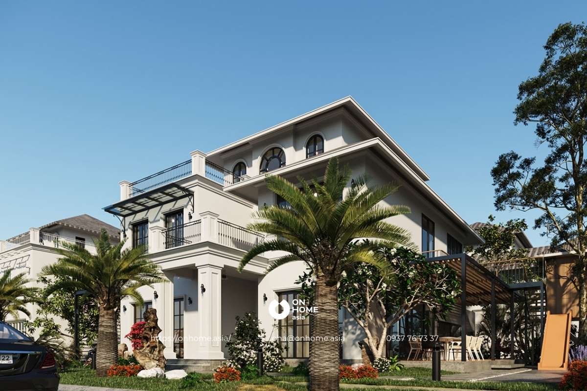 Mẫu biệt thự vườn đẹp, sang chảnh