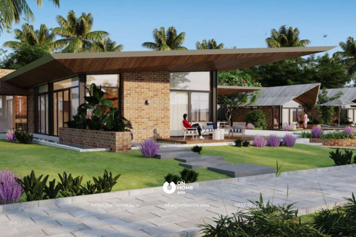 Mẫu biệt thự sân vườn đẹp