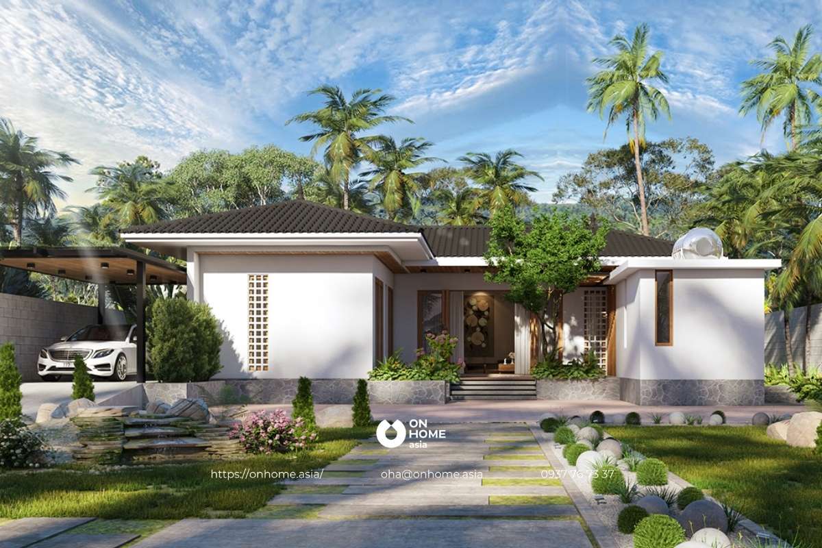 Mẫu biệt thự nghỉ dưỡng cực thu hút