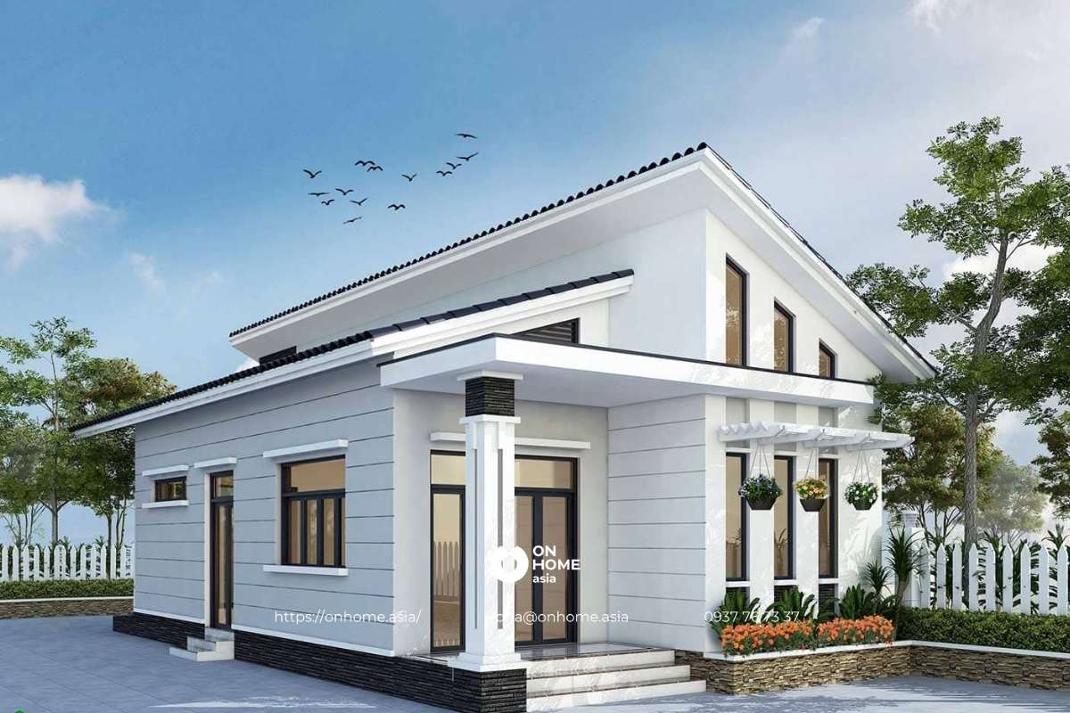 Nhà ống cấp 4 có gác lửng