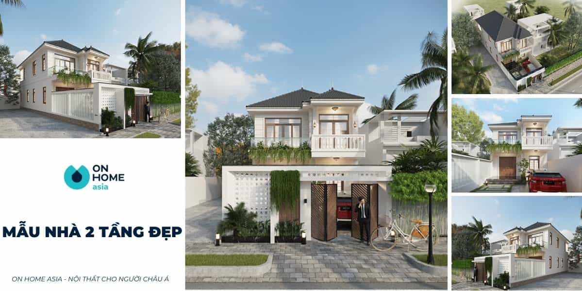 Tổng hợp 200 mẫu nhà 2 tầng đẹp được các KTS đánh giá cao nhất