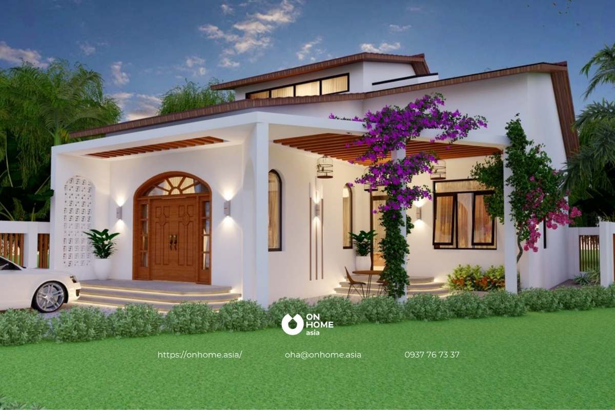 Nhà cấp 4 có gác lửng 5x15