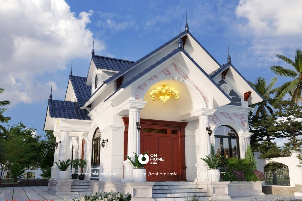 Nhà cấp 4 gác lửng đẹp