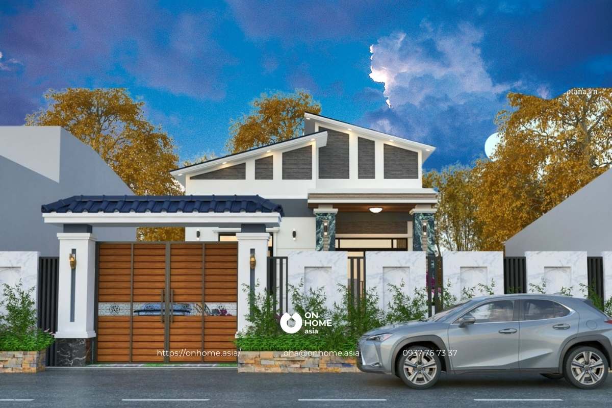 Nhà cấp 4 gác lửng 5x18