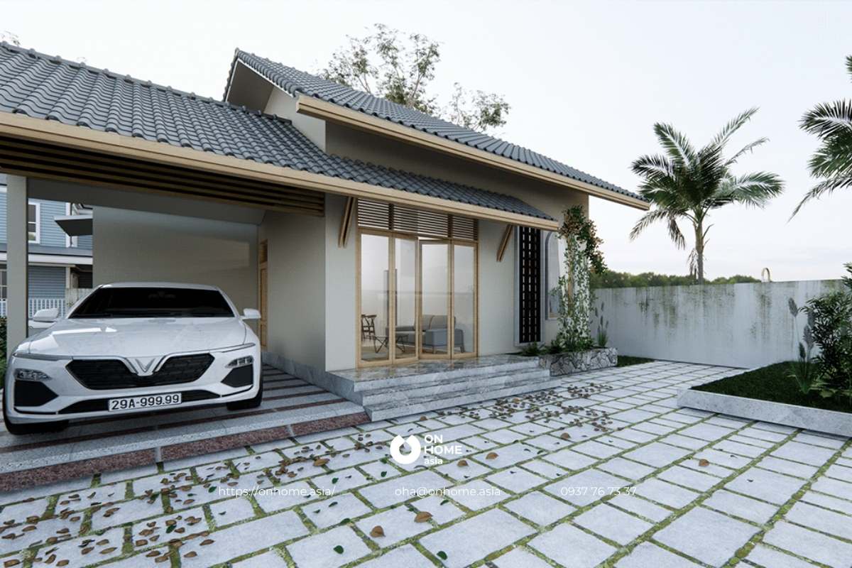 Nhà cấp 4 mái bằng