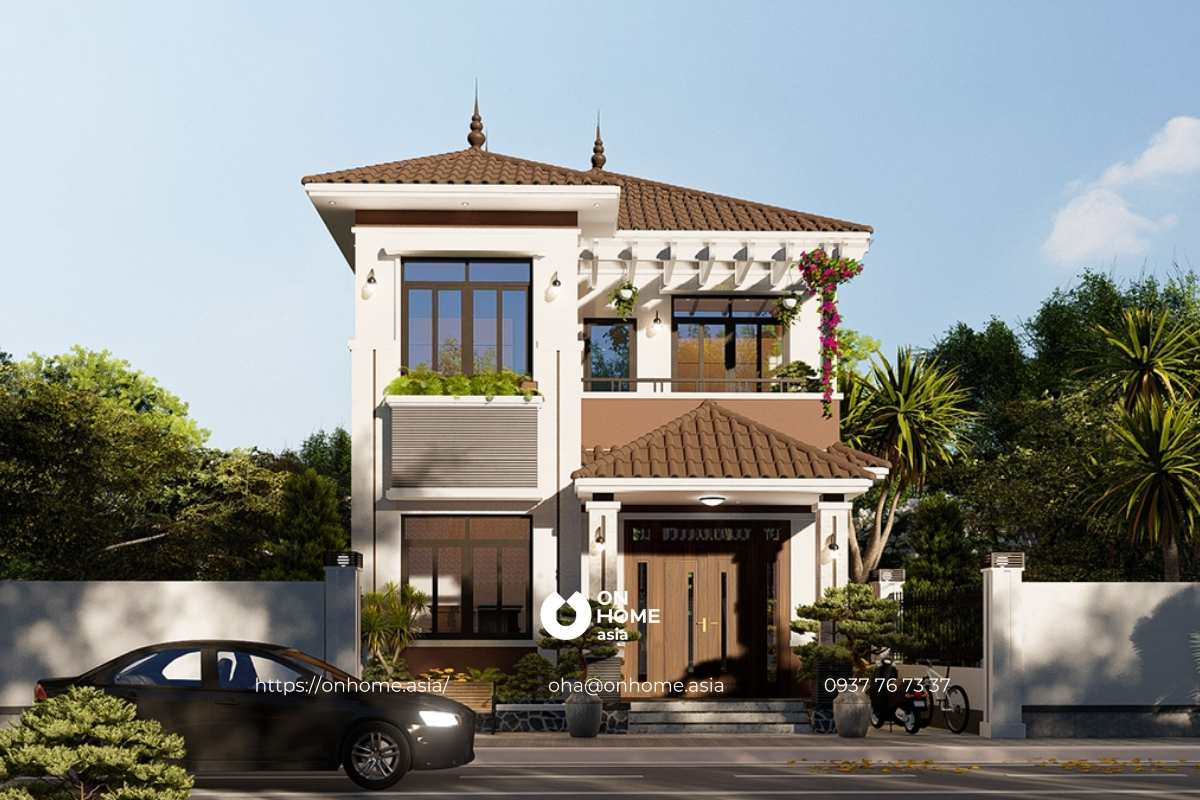 Nhà mái Nhật đẹp