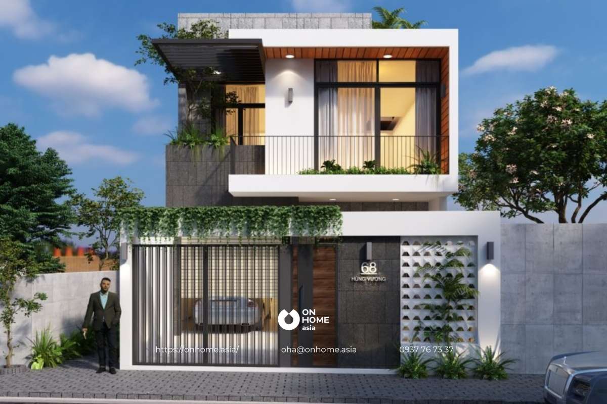 nhà phố 5x18 2 tầng