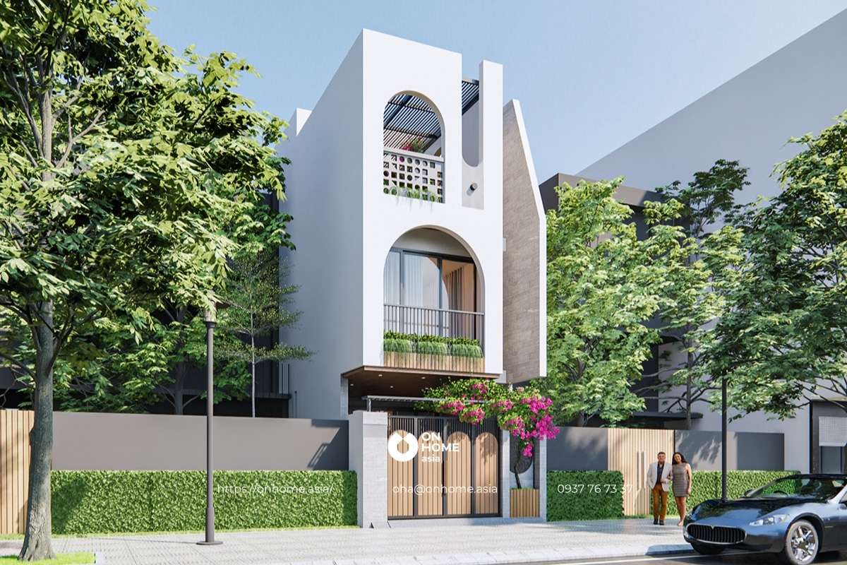 Thiết kế nhà phố 4x18 đẹp