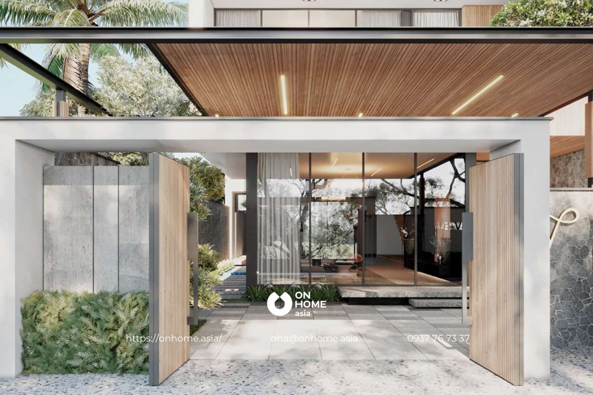 Biệt thự vườn đẹp, cuốn hút