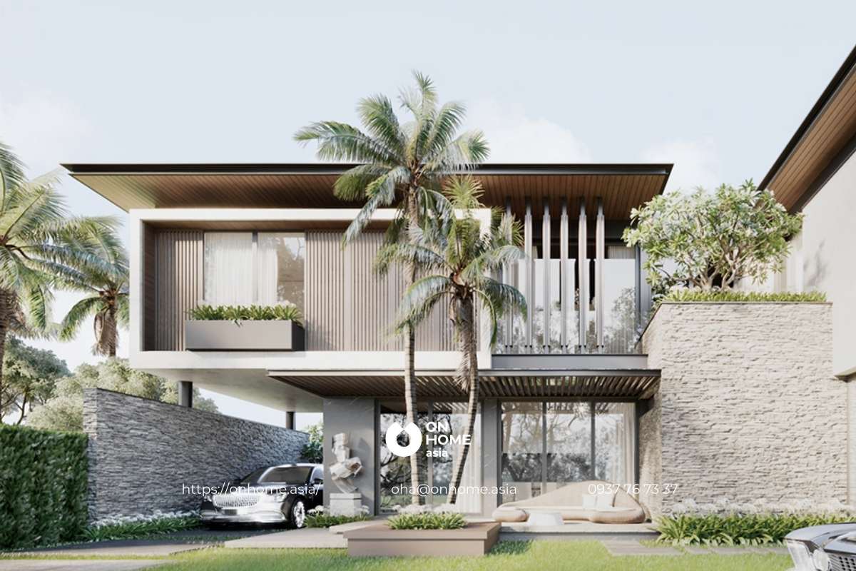 Biệt thự nhà vườn 2 tầng