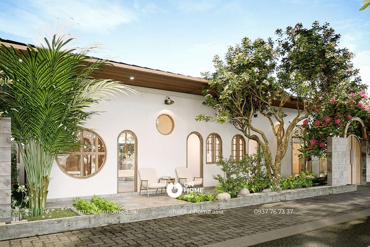 Nhà vườn cấp 4 đẹp