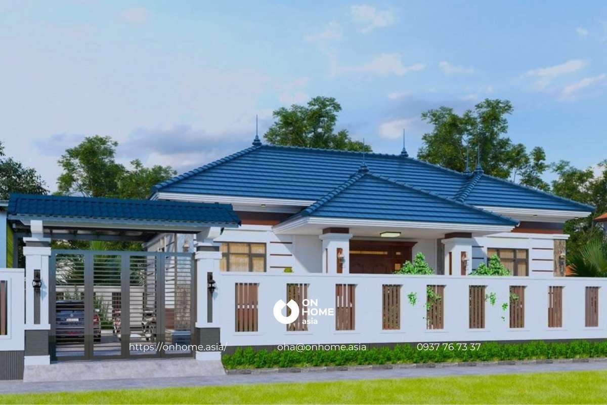 Nhà vườn cấp 4 đẹp