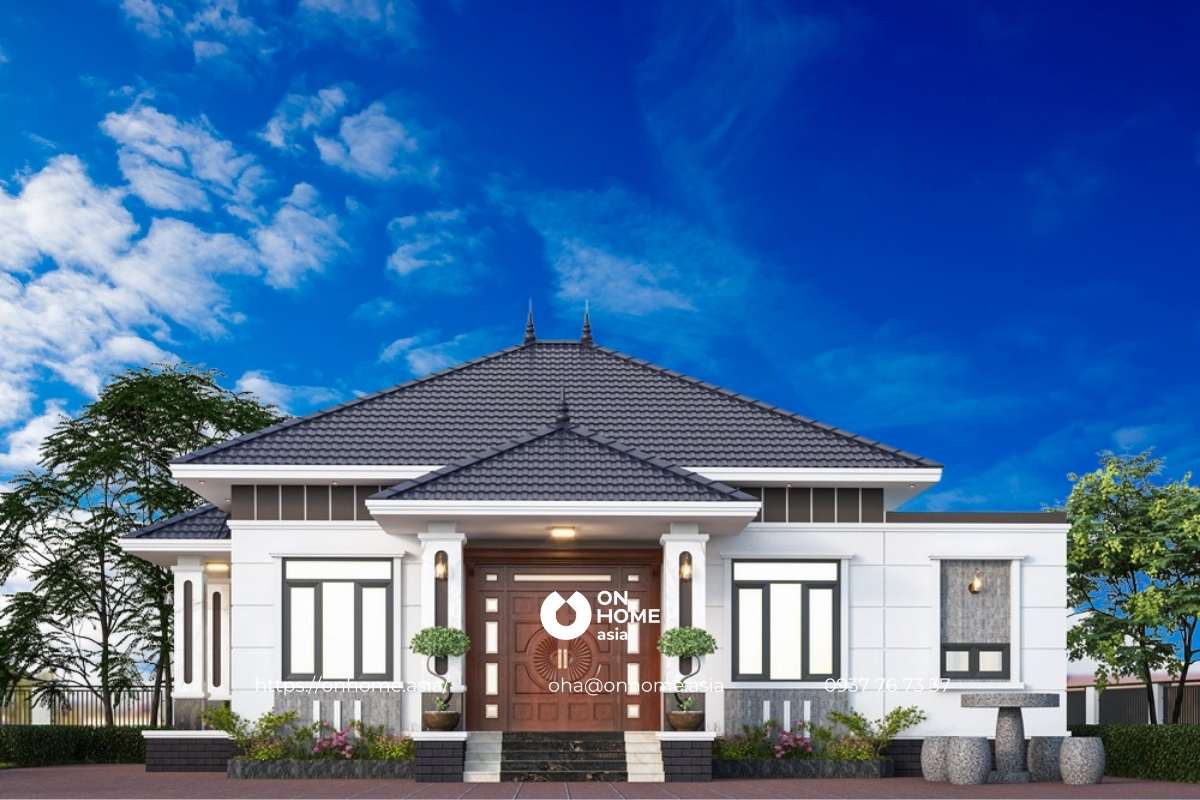 Nhà vườn kiểu Nhật ấn tượng, hiện đại