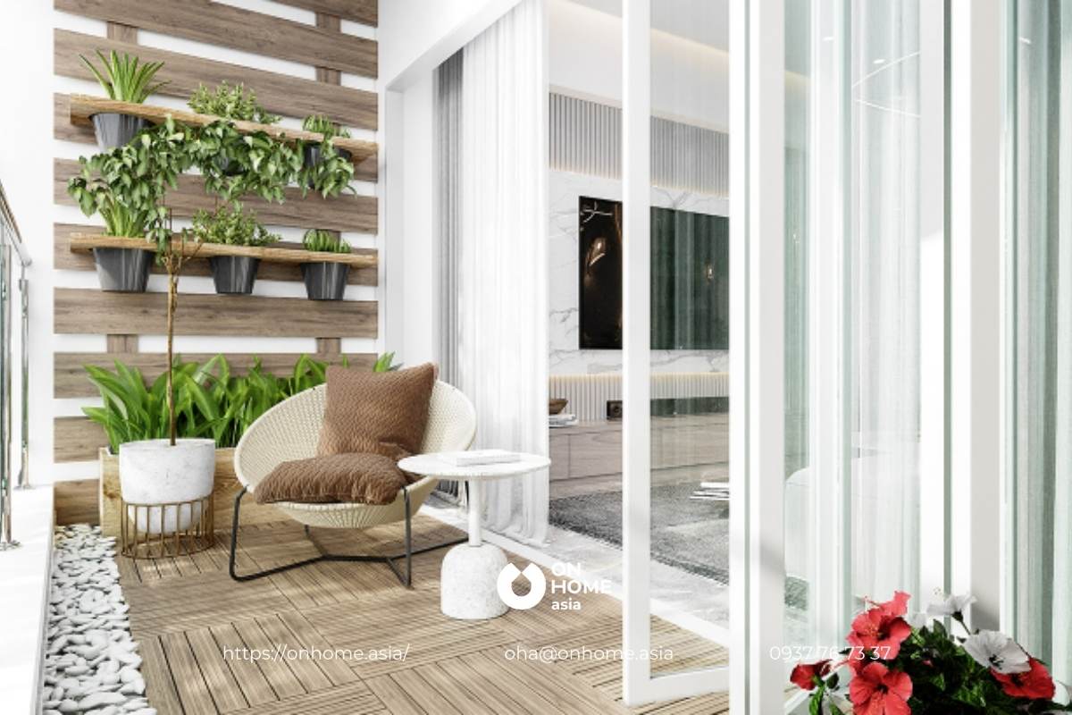 Thiết kế ban công đẹp