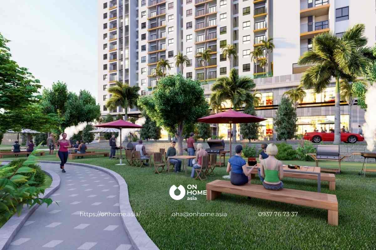 Công viên dự án Minh Quốc Plaza