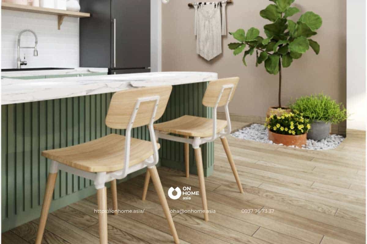 Thiết kế phòng bếp tiện nghi