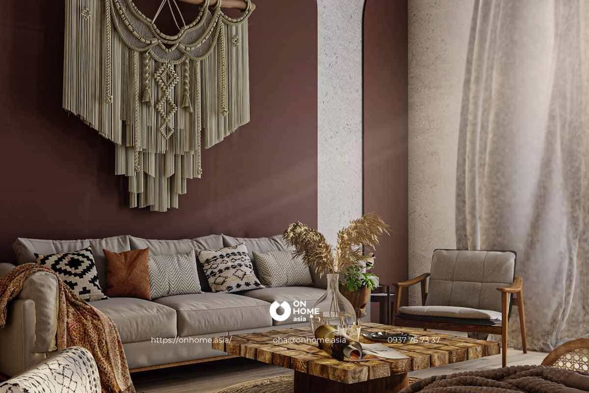 Nội thất Homestay phong cách Bohemian
