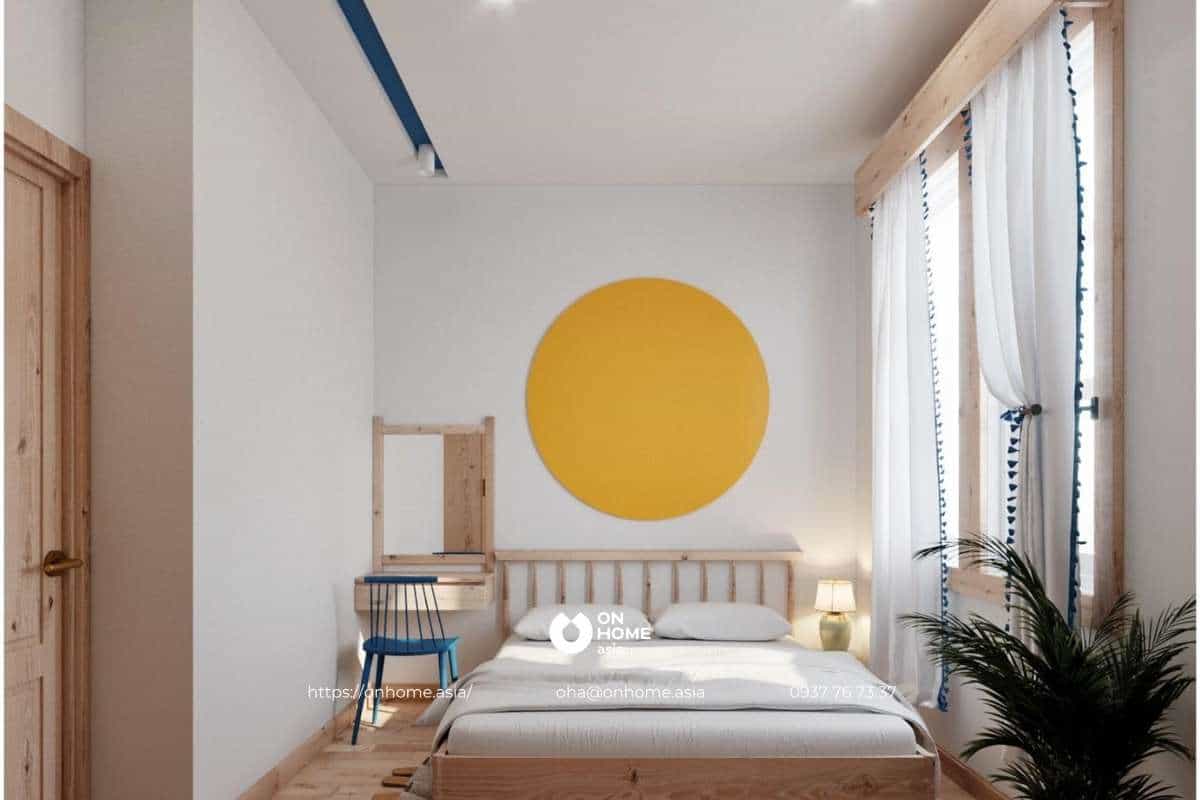 Thiết kế nội thất phòng ngủ Homestay đẹp