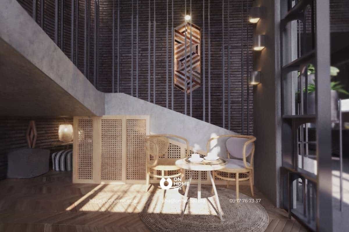 Khu vực bàn trà nhỏ xinh