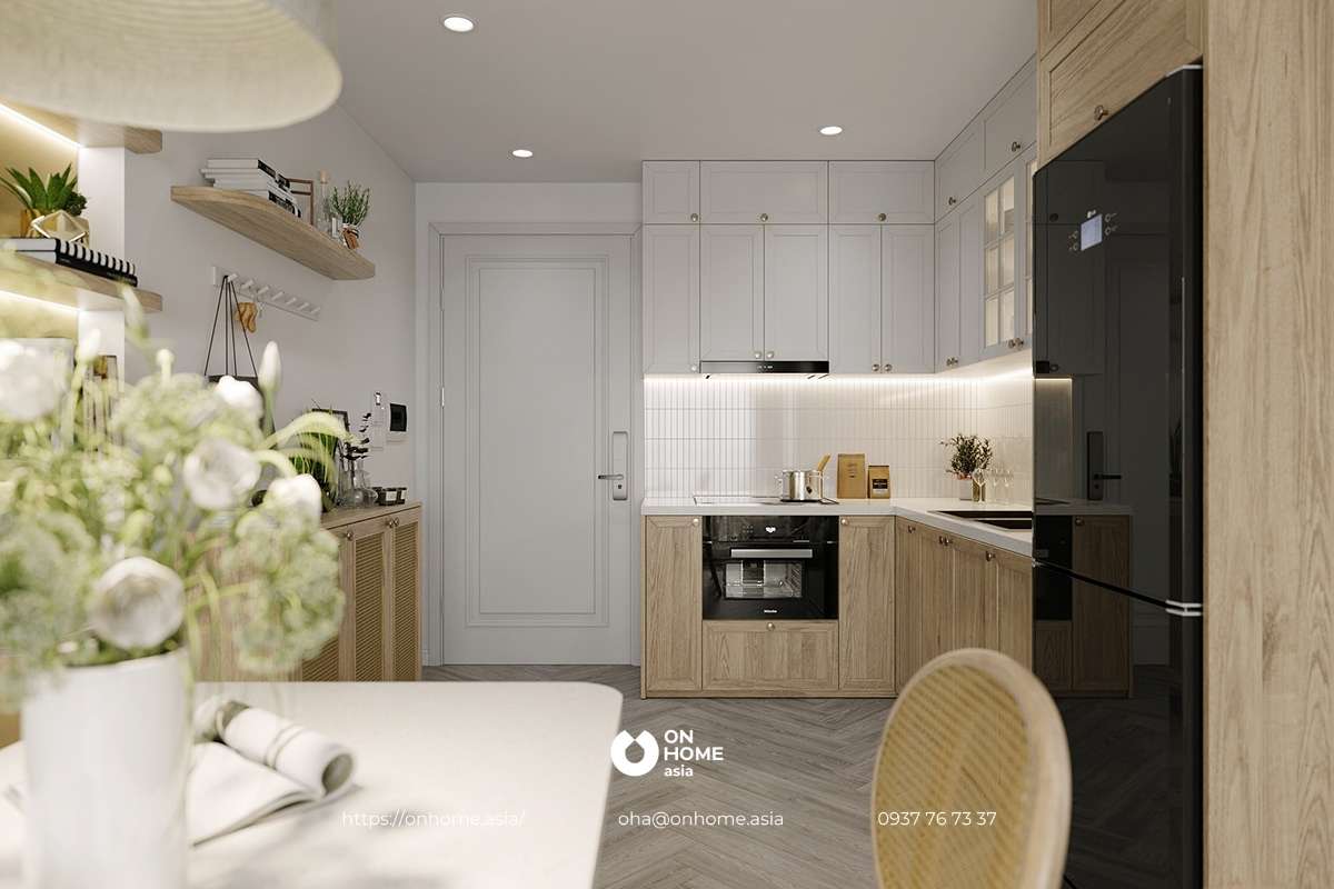 Thiết kế phòng bếp đẹp tinh tế từng chi tiết