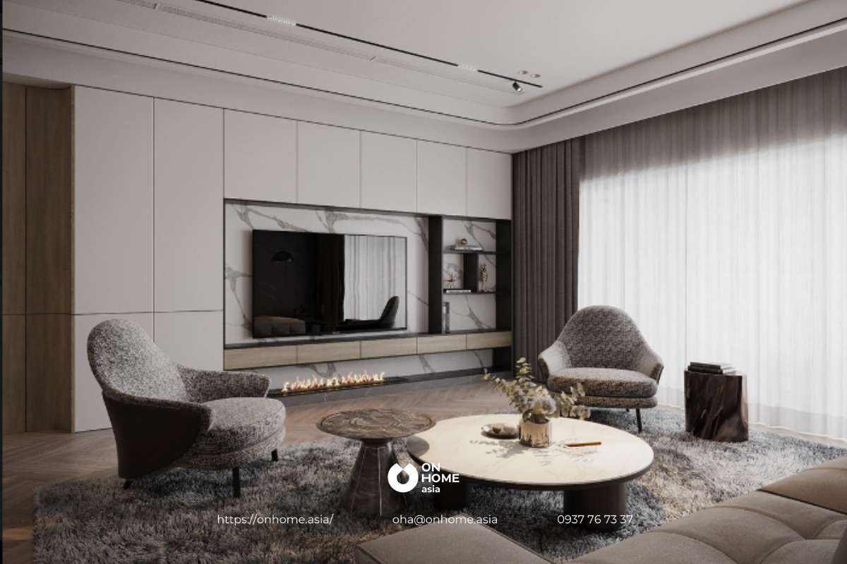 Căn hộ phong cách hiện đại đẹp