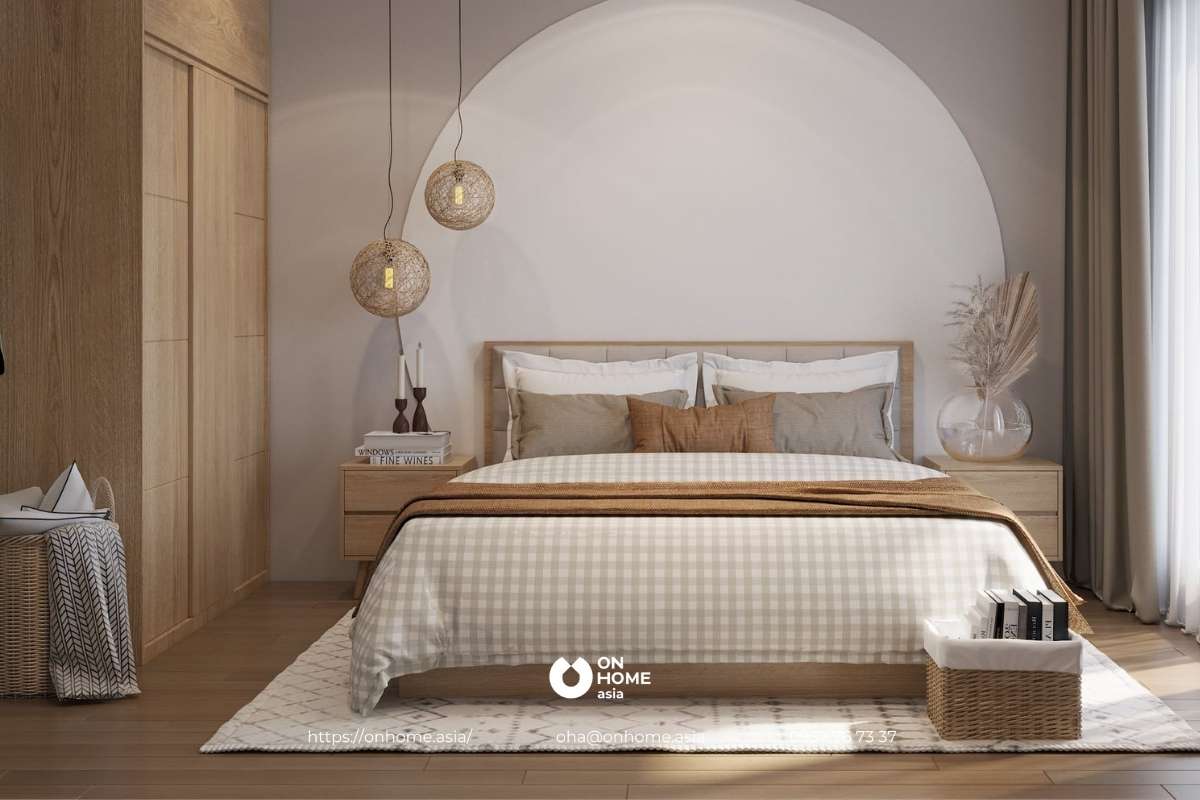 Nội thất phòng ngủ Master đẹp