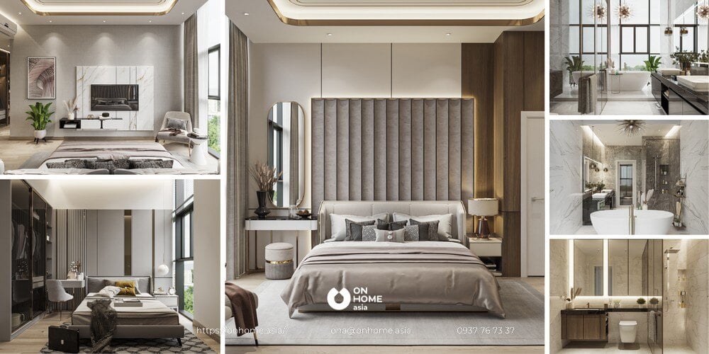 Thiết kế nội thất căn hộ Penthouse Sora Garden 2 được thực hiện bởi On Home Asia