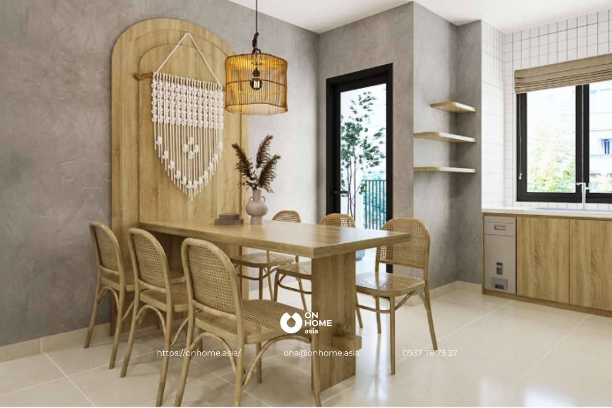 Không gian phòng bếp phong cách Bắc Âu thanh lịch