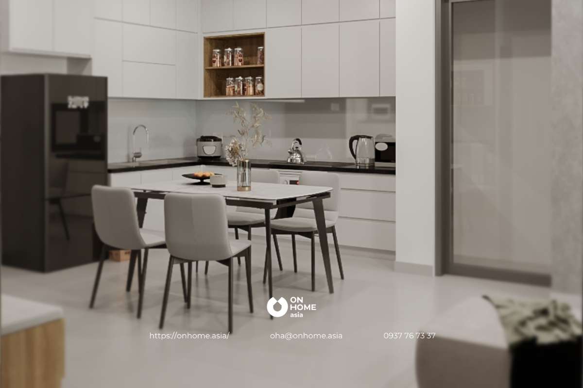 Làm nội thất cho thuê dành cho căn hộ 1 phòng ngủ