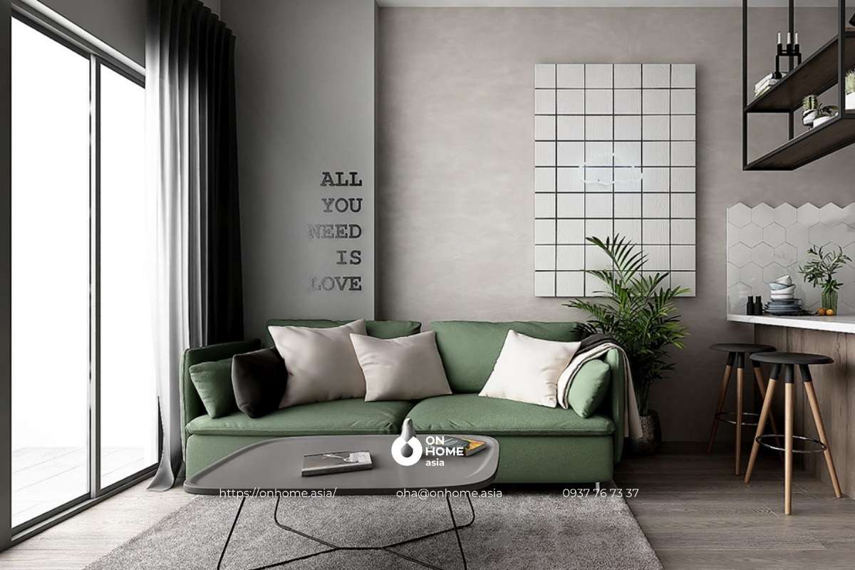 Nội thất cho thuê dành cho căn hộ Studio