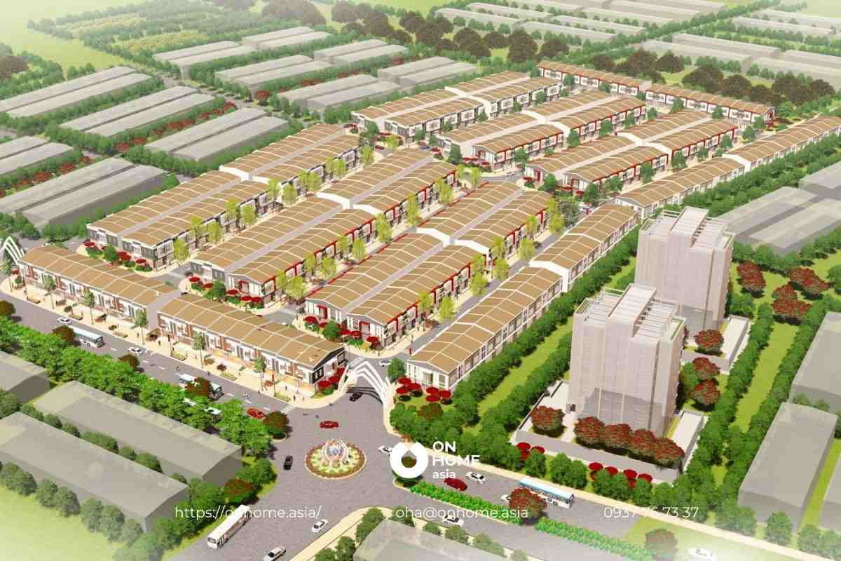 Mặt bằng nhà phố thương mại EcoHome 2