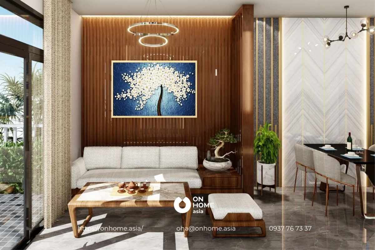 Mẫu thiết kế nội thất nhà phố Ecolakes phong cách hiện đại