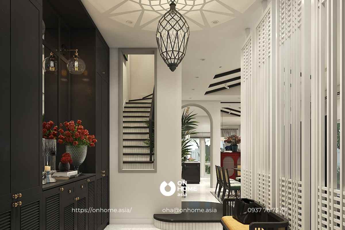 Nội thất biệt thự phong cách Indochine đẹp