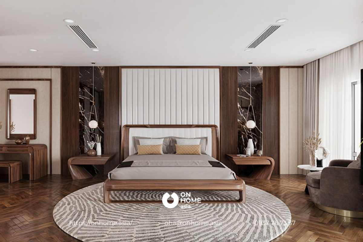 Không gian phòng ngủ ấm cúng