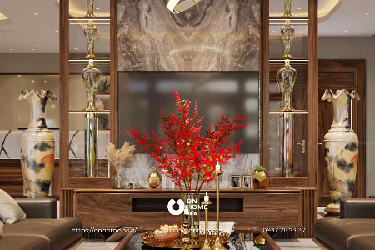 Nội thất gỗ Óc Chó sang trọng