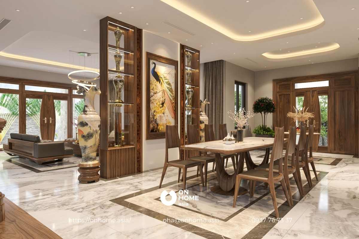 Nội thất phòng bếp sang trọng