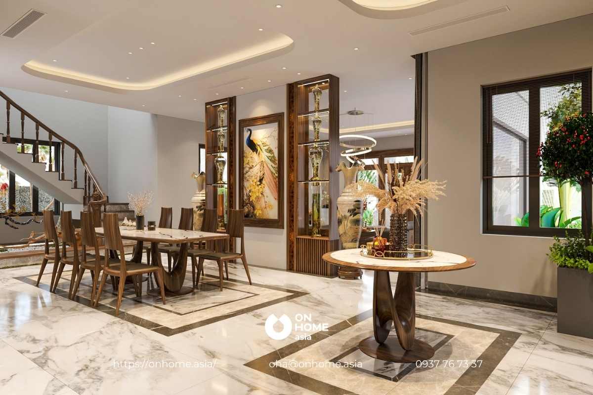 Không gian sang trọng, thanh lịch