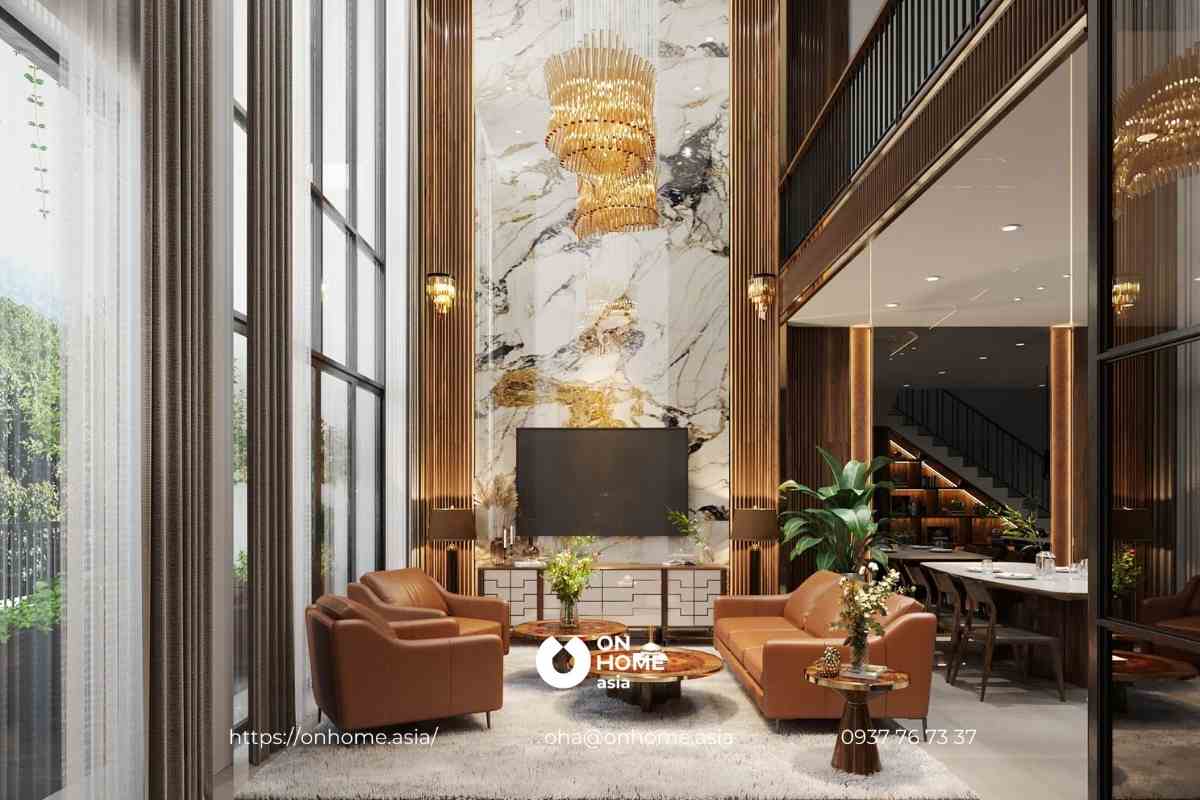 Nội thất gỗ Óc Chó trong phong cách Tân Cổ Điển