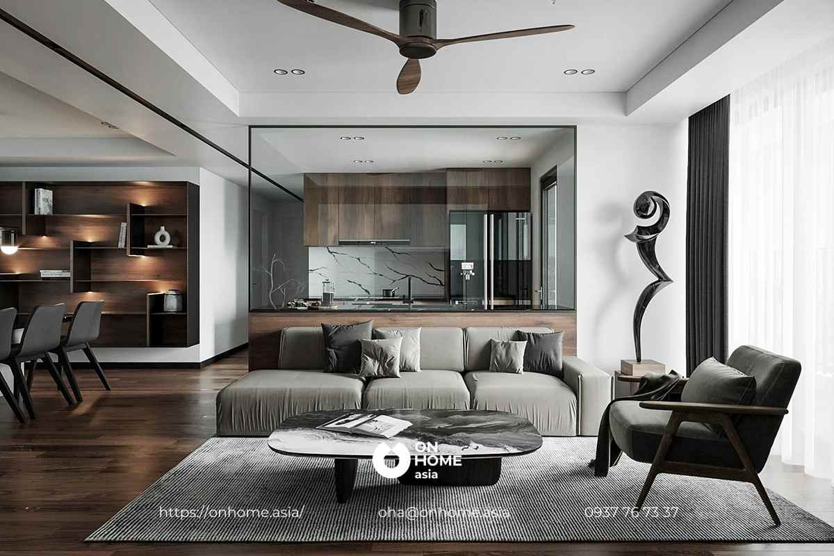 Sàn gỗ Óc Chó ấm cúng