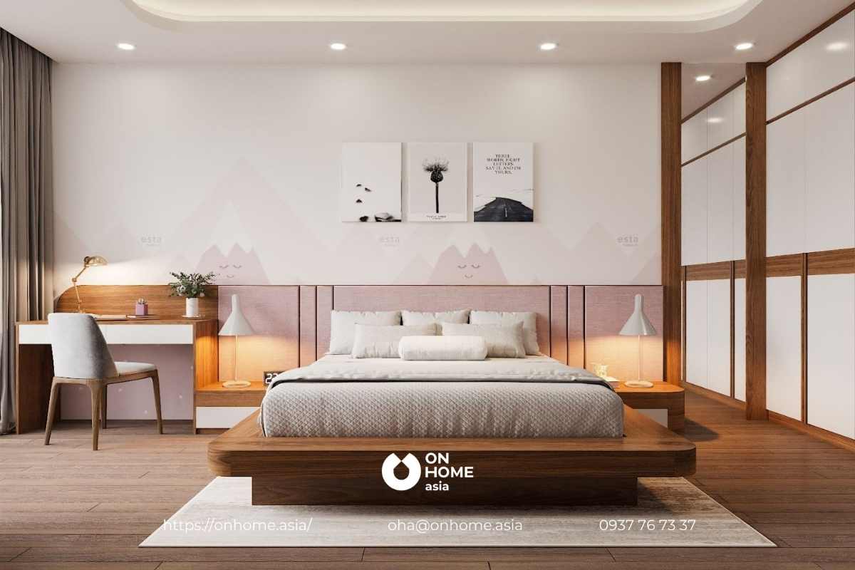 Phòng ngủ bé gái thiết kế đẹp mắt