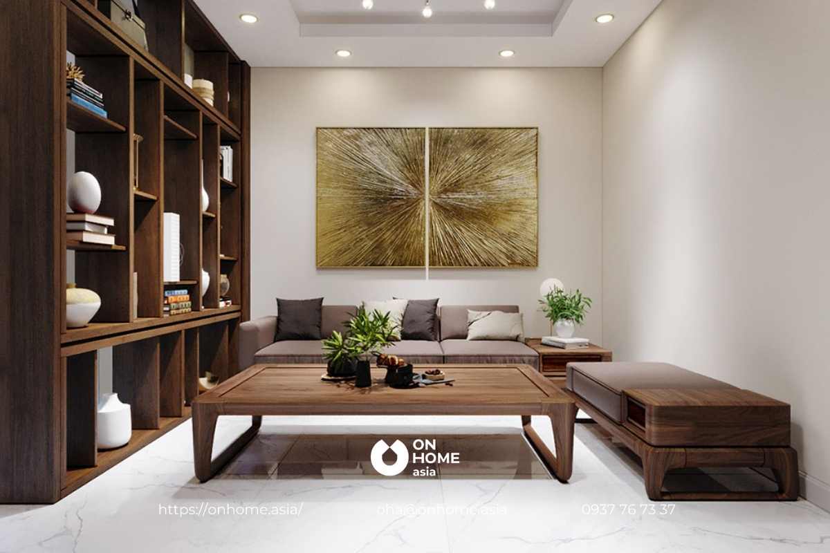 Nội thất phòng khách tầng 2